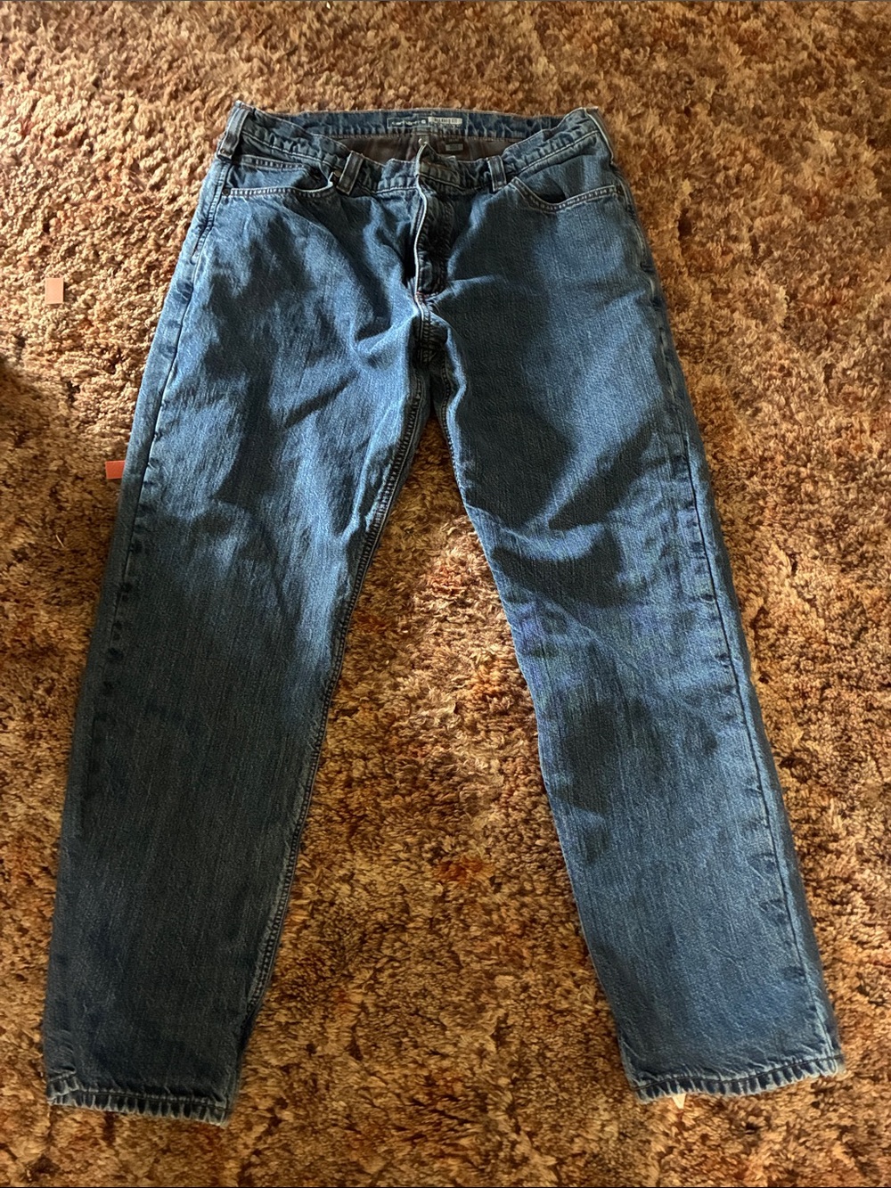 Carhart men’s straight leg jeans 36x32
